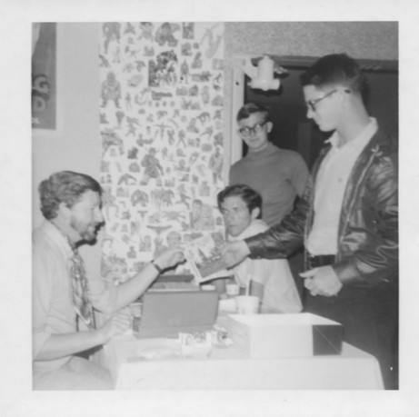 Greg Bear at San Diego’s Golden State Comic-Minicon, March 21, 1970