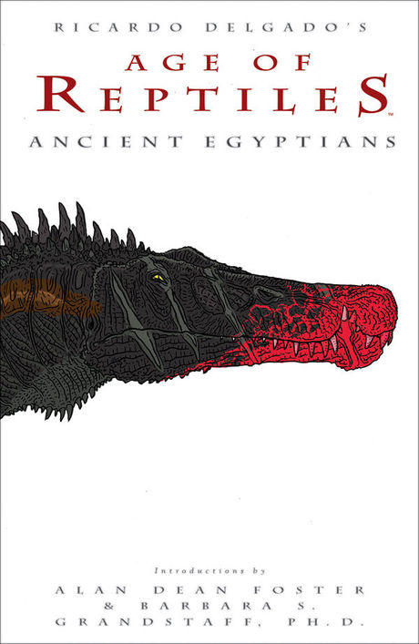 Cover of Age of Reptiles Ancient Egyptians by San Diego Comic Fest guest Ricardo Delgado