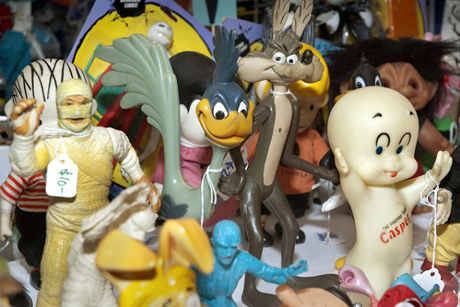 Toys were just some of the pop-culture collectibles available at San Diego Comic Fest 2013.