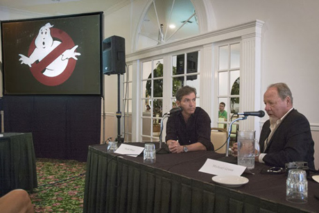 Concept artist Henry Mayo and producer Michael Gross discuss their work on Ghostbusters II as the famous