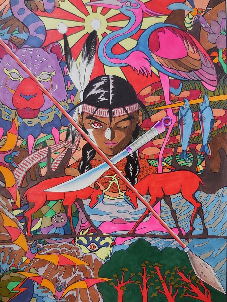 Native American by San Diego Comic Fest Guest Hiroshi Kanatani