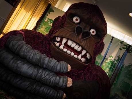 Kong sculpture created by Robert Maya for 2016 San Diego Comic Fest.