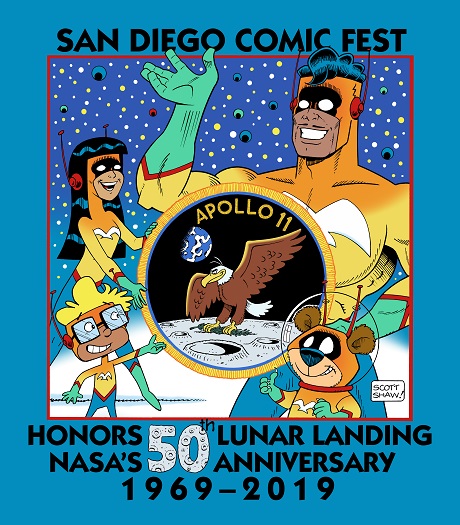 San Diego Comic Fest guest Scott Shaw art